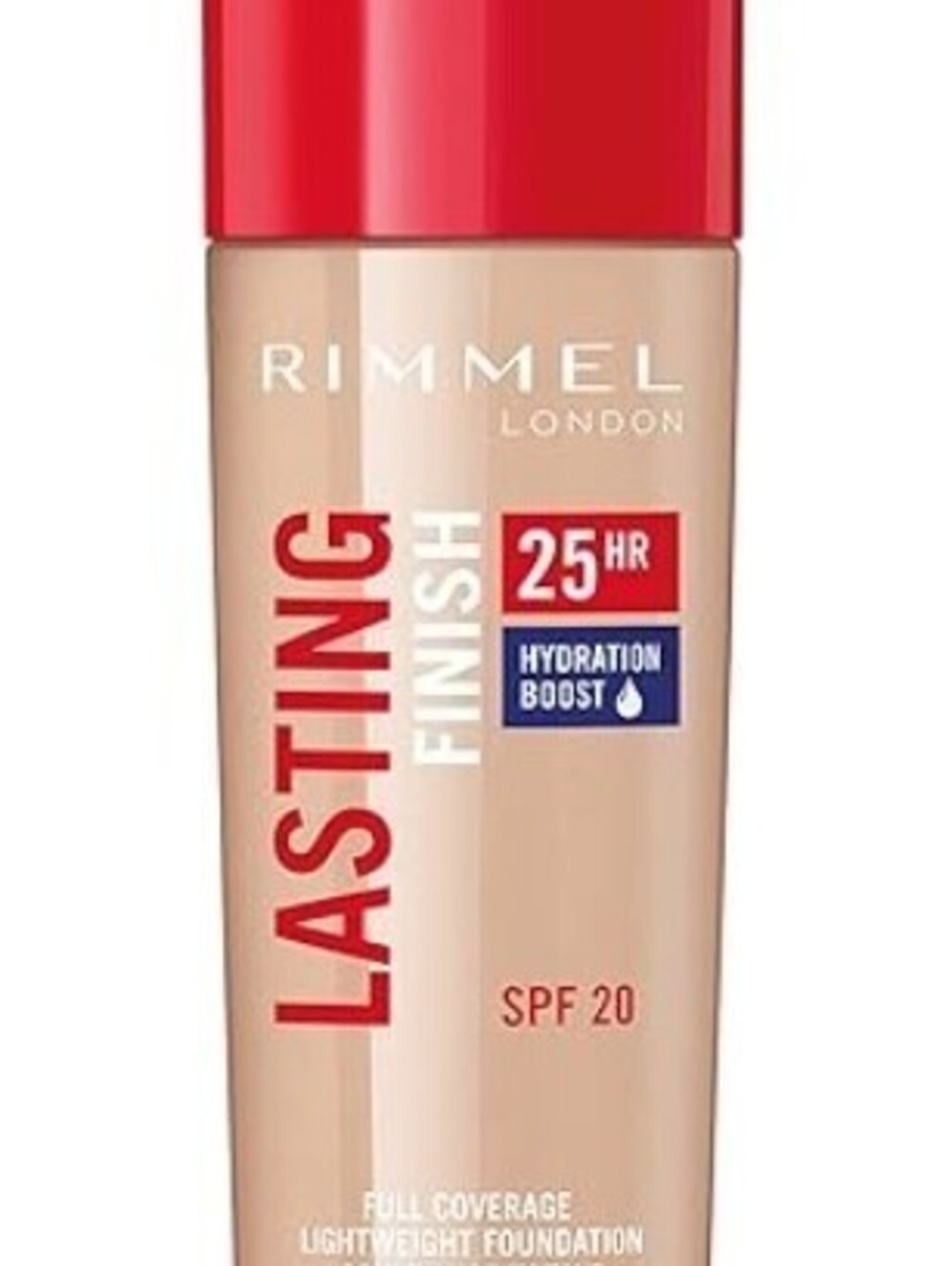 new Rimmel Lasting Finish 25Hr Liquid Foundation #400 Natural Beige